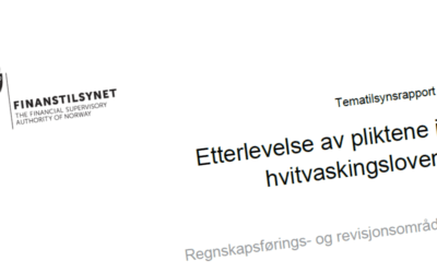 Finanstilsynets rapport om etterlevelse av hvitvaskingsloven. Hva nå?